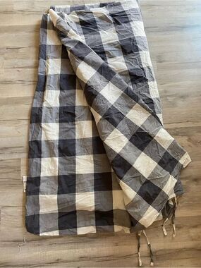 IKEA Checkered reverse Stripe Bed Duvet Full Cover